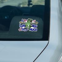 Love You This Much 🦕📏 – Sticker