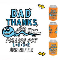 Lucky Shot 💦 - Personalised Stubby Holder