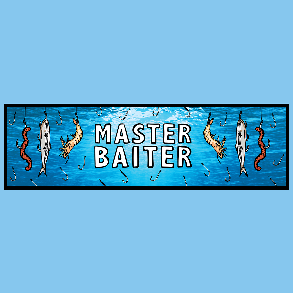 Master Baiter 🎣 - Large Bar Mat