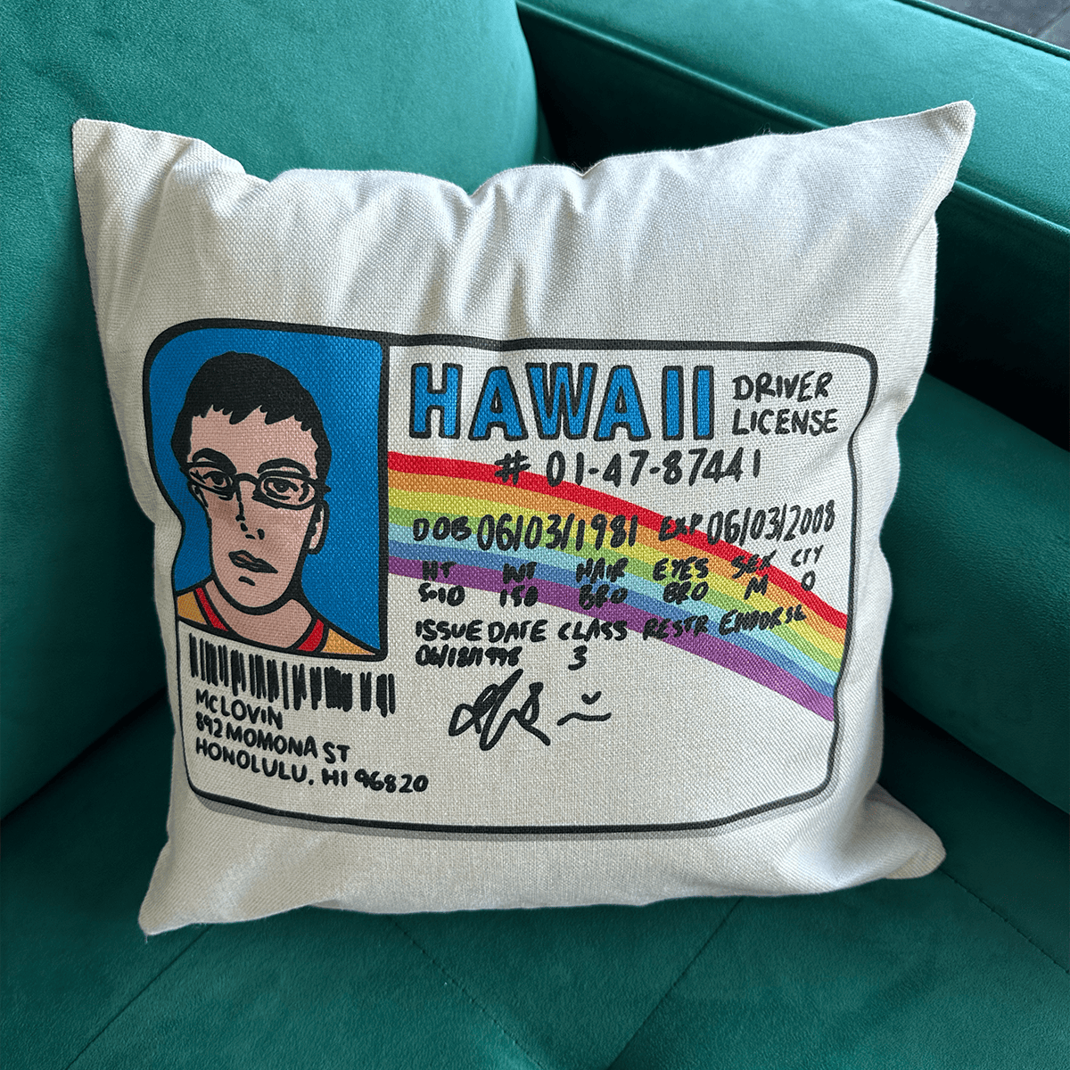McLovin 🤓🌈 - Cushion Case