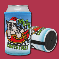 Meowy Christmas 😾🎄 – Stubby Holder