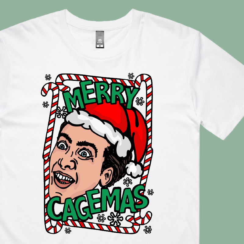 Merry Cagemas Saint Nicholas 🤪🎅 - Men's T Shirt
