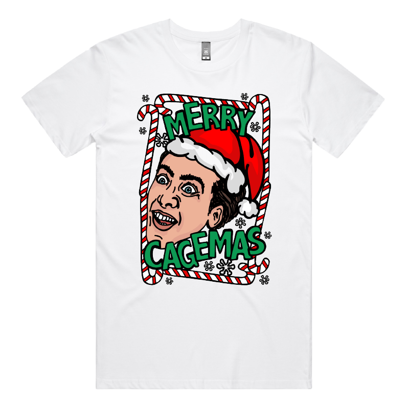 Merry Cagemas Saint Nicholas 🤪🎅 - Men's T Shirt