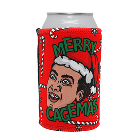 Merry Cagemas Saint Nicholas 🤪🎅 - Stubby Holder