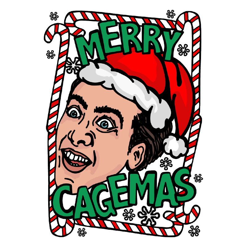 Merry Cagemas Saint Nicholas 🤪🎅 - Women's T Shirt