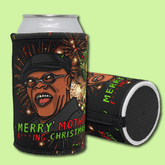 Merry Mother F**** Christmas 👨🏾‍🦲🎄- Stubby Holder
