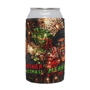 Merry Mother F**** Christmas 👨🏾‍🦲🎄- Stubby Holder