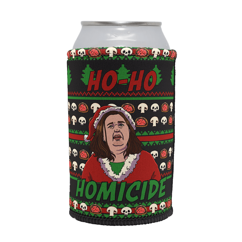 Merry Mushroom Lady 🍄‍🟫🎄 - Stubby Holder