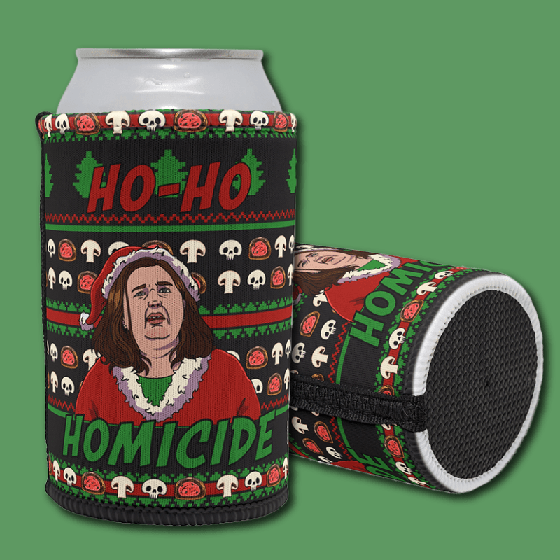 Merry Mushroom Lady 🍄‍🟫🎄 - Stubby Holder