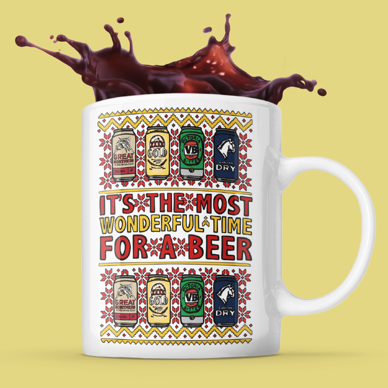Most Wonderful Time For A Beer 🎁🍻 – Coffee Mug