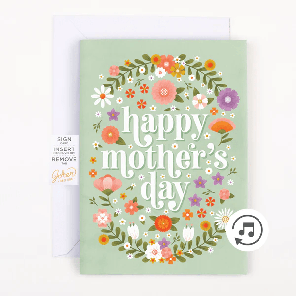 Mother's Day Endless Crying Baby 🔊 - Joker Greeting Prank Card (Glitter + Sound)