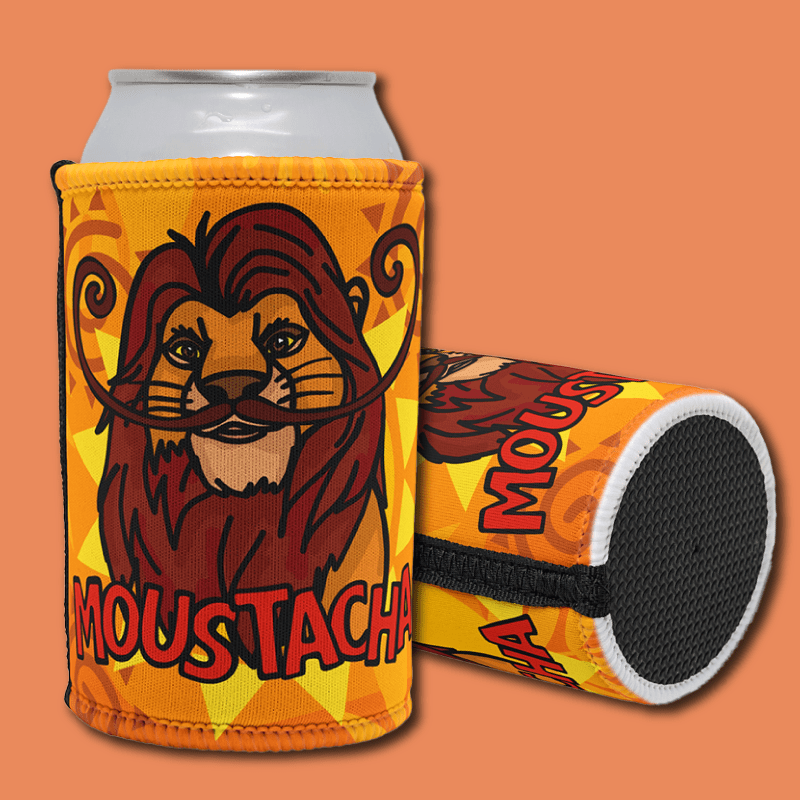 Moustacha 🦁👨 - Stubby Holder