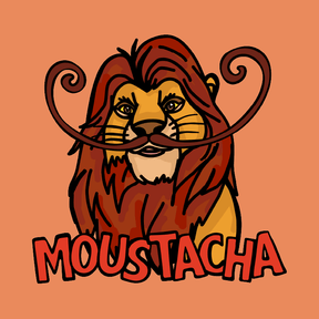 Moustacha 🦁👨 - Unisex Hoodie