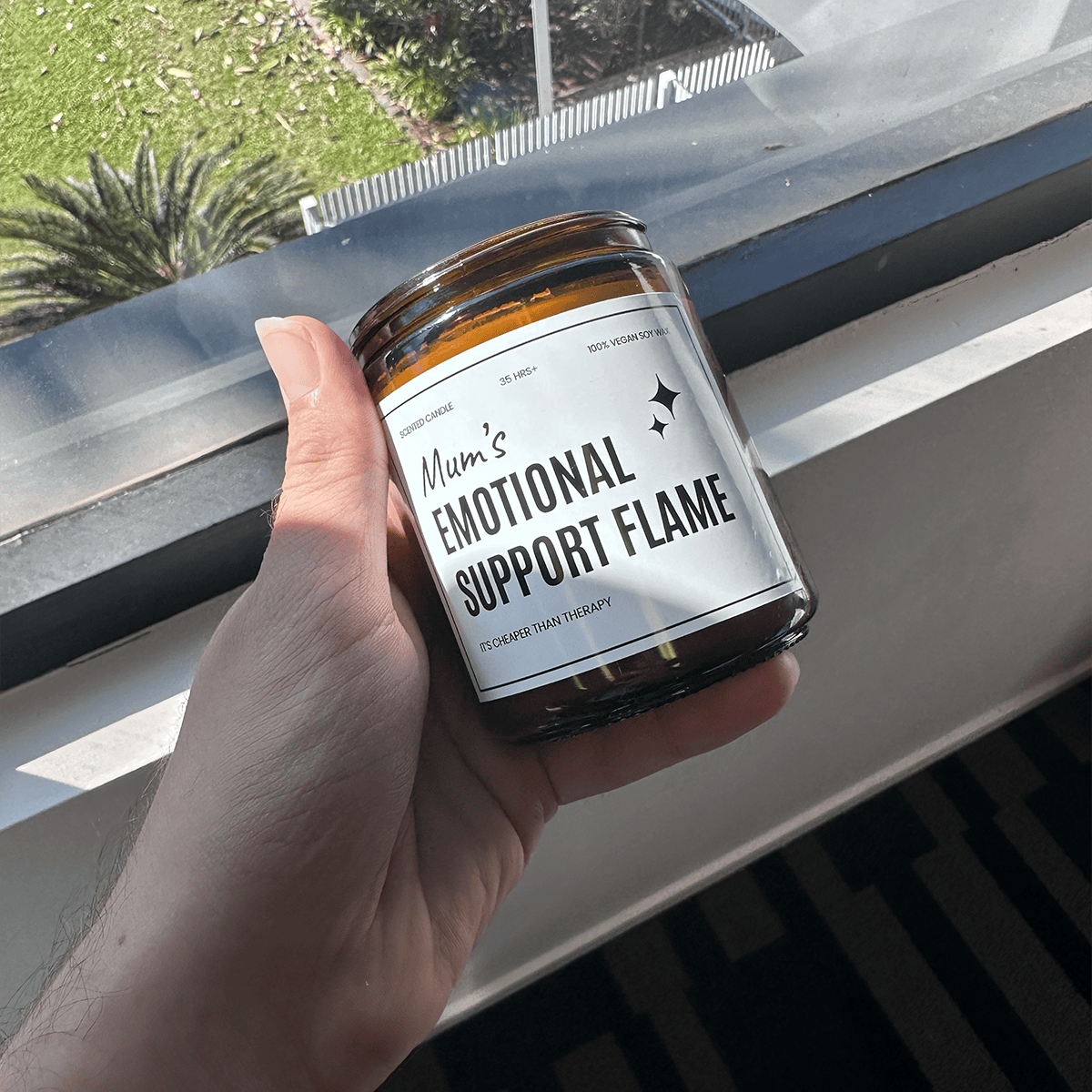 Mum's Emotional Support Flame 🔥 - Mothers Day Scented Candle