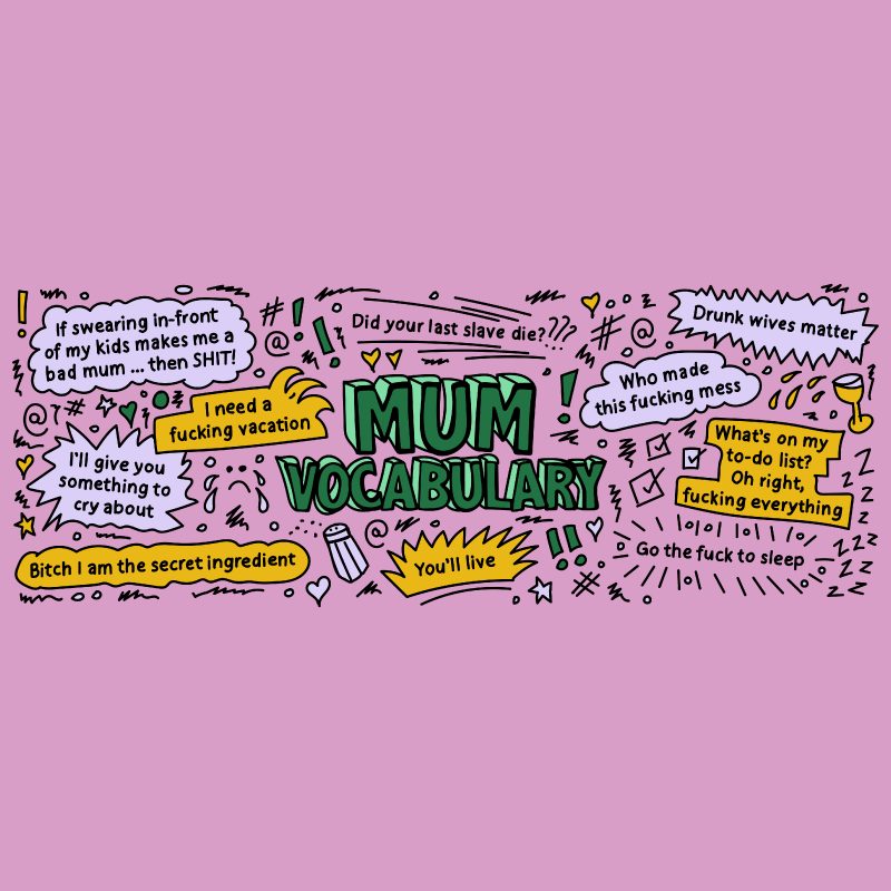 Mum's Vocab 😡📣 – Coffee Mug