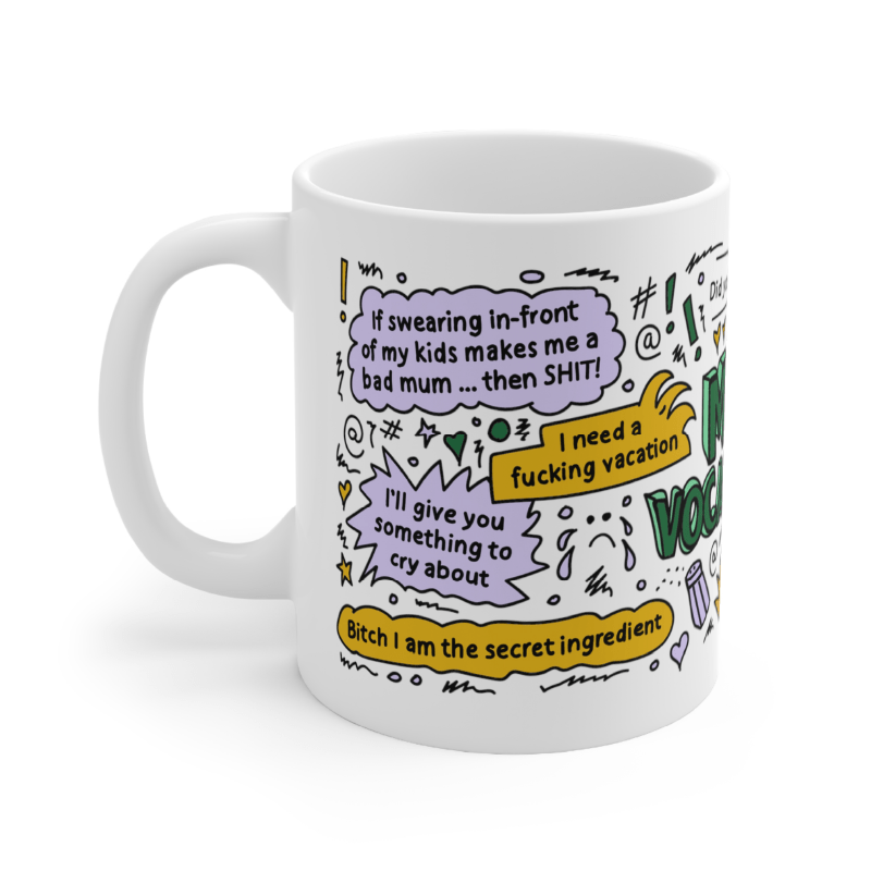 Mum's Vocab 😡📣 – Coffee Mug