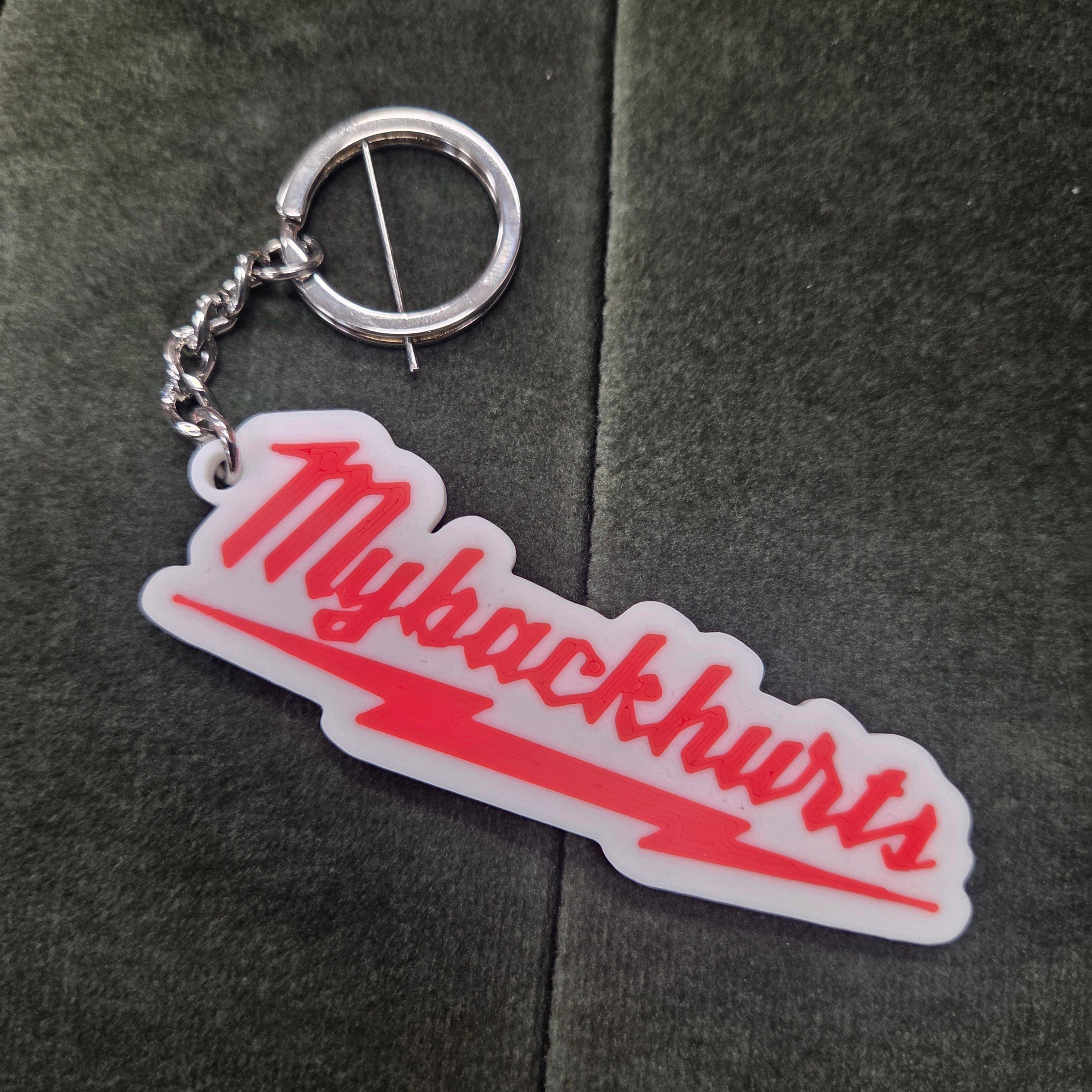 My Back Hurts - Keychain 🧰🔑