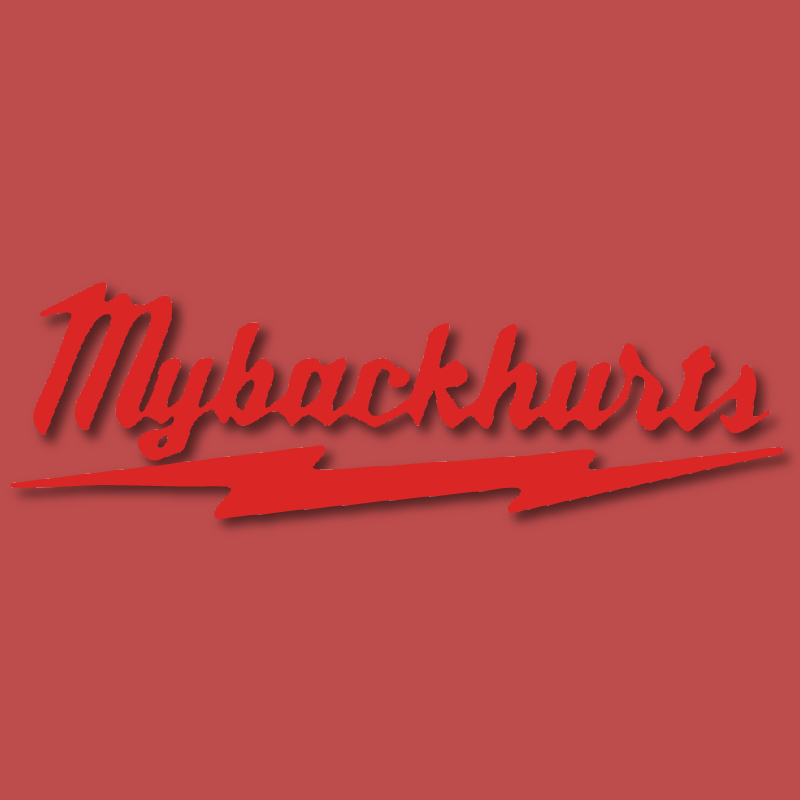 My Back Hurts 🧰 – Men's T Shirt