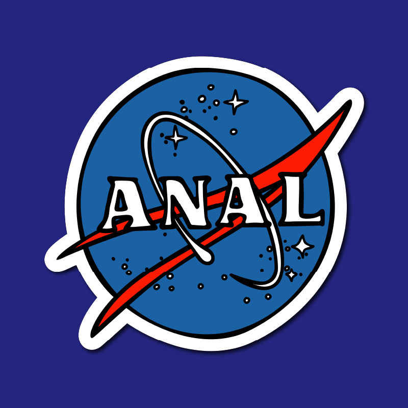 N-ASS-A 🪐 – Sticker