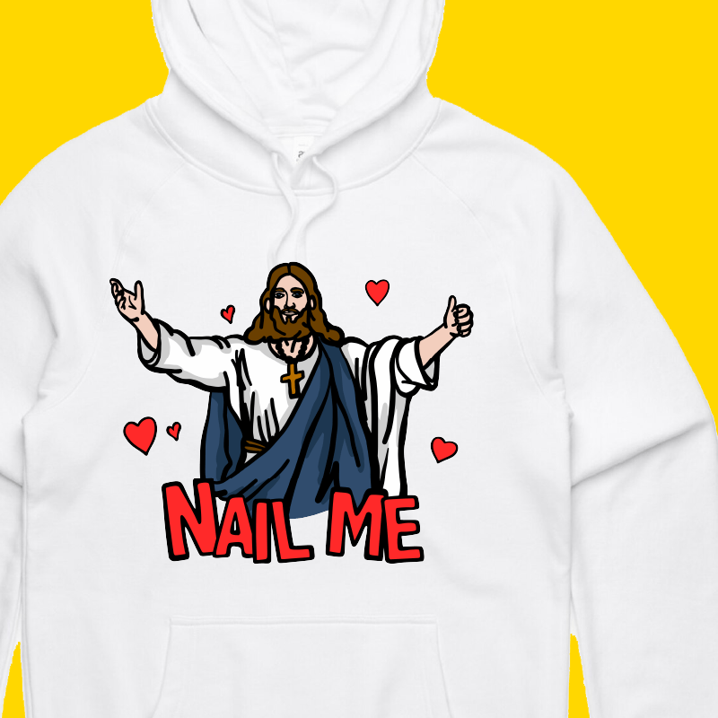 Nail Me 🙏🔨 – Unisex Hoodie