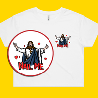 Nail Me 🙏🔨 – Women's Crop Top