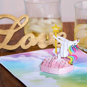 Not Like The Others 🐴🦄- 3D Inappropriate Greeting Card