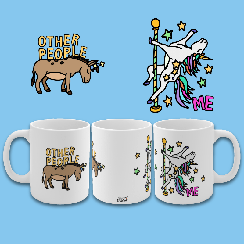 Not Like The Others  🐴🦄 – Coffee Mug