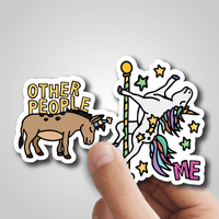 Not Like The Others  🐴🦄 – Sticker