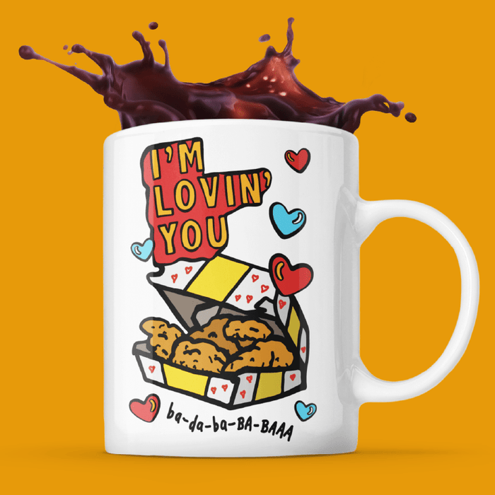 Nugget Love 🍗💞 – Coffee Mug