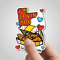 Nugget Love 🍗💞 – Sticker