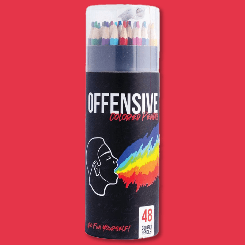 Offensive Pencils ⚠️✏️ - Coloured Pencils