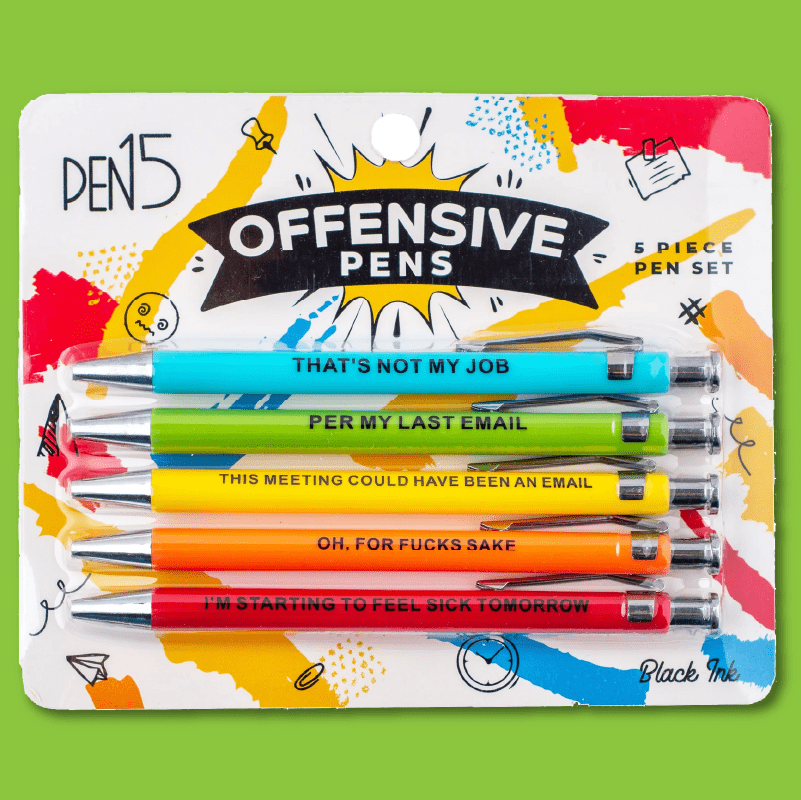 Offensive Pens 💢🖊️ - Funny Pens