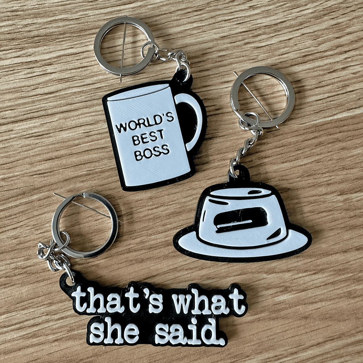 Office - Keychain ☕💼🔑