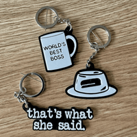 Office - Keychain ☕💼🔑