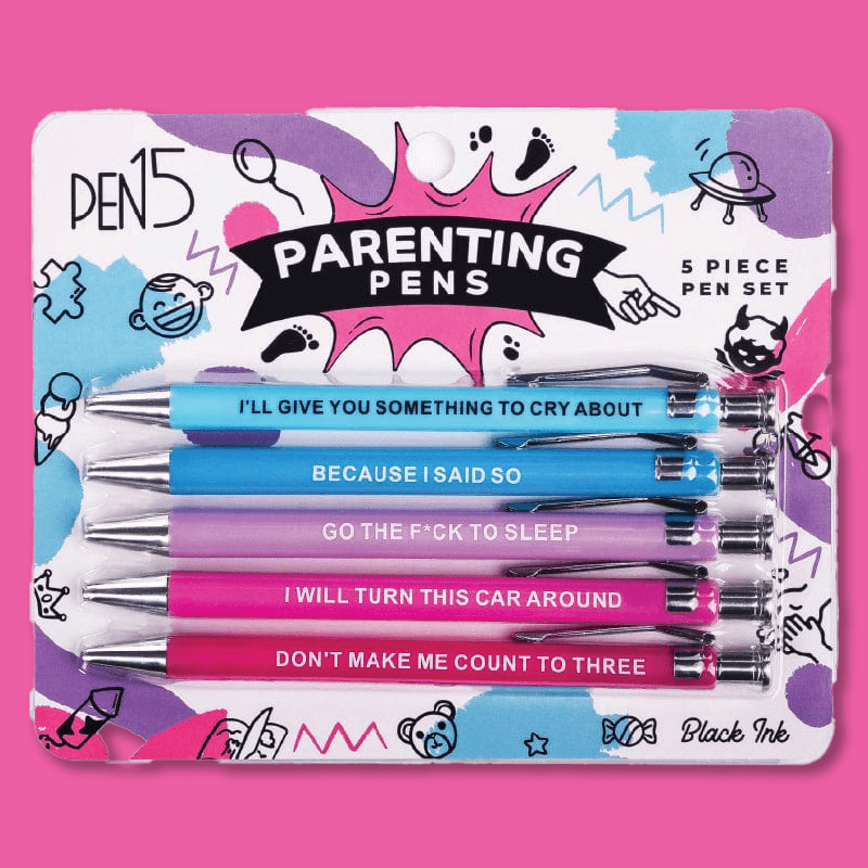 Parenting Pens 👨‍👩‍👧‍👦🖊️ - Funny Pens