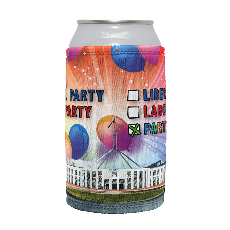 PARTY VOTE ✅  – Stubby Holder