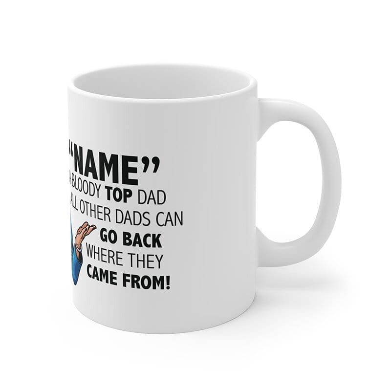 Pauline Approves Your Dad 👩‍🦰 - Personalised Mug