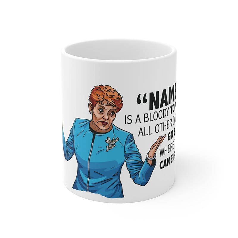 Pauline Approves Your Dad 👩‍🦰 - Personalised Mug