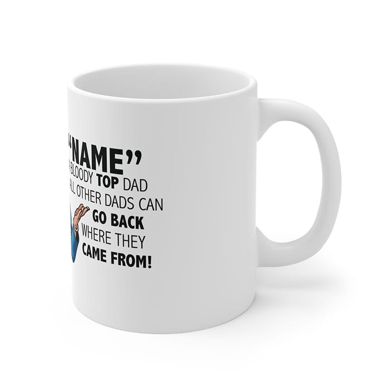 Pauline Approves Your Dad 👩‍🦰 - Personalised Mug