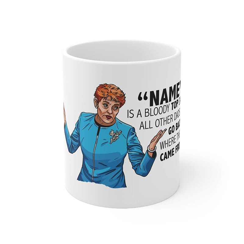 Pauline Approves Your Dad 👩‍🦰 - Personalised Mug