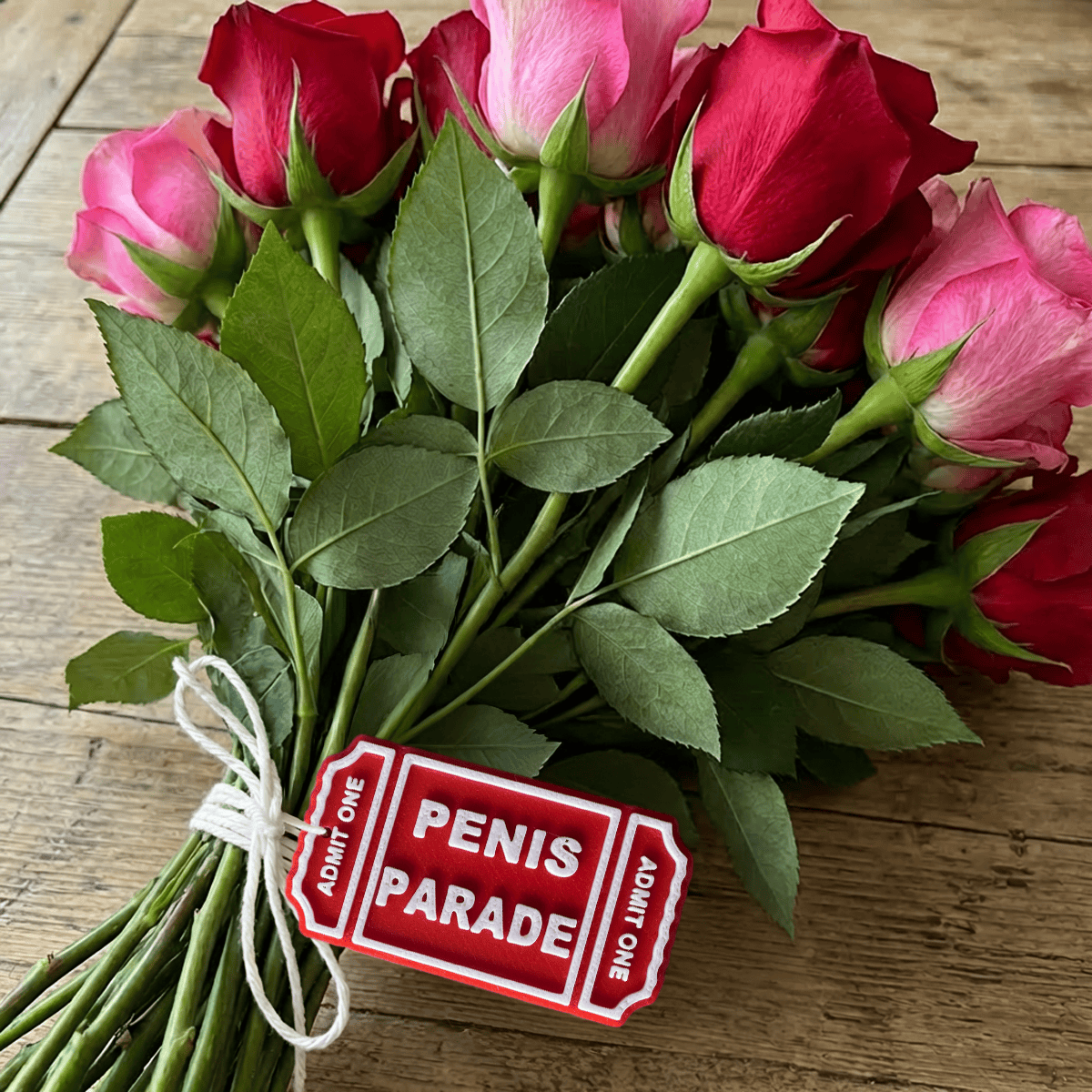 Penis Parade Admit One  ❤️🎟️ - Lover Tag