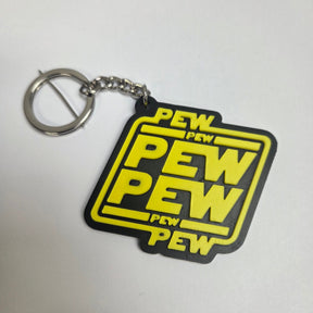 Pew Pew Pew - Keychain 🌌🔑