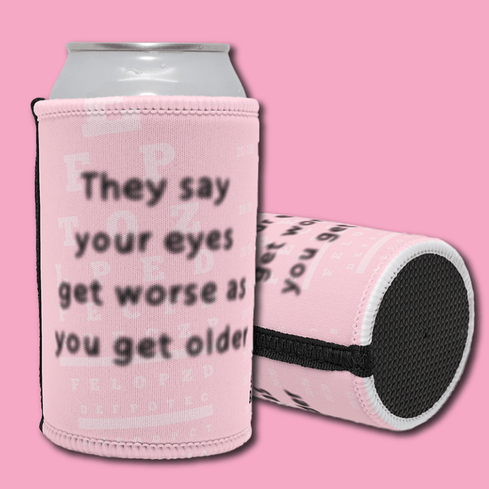 Pink Eyes Get Worse... 👓❌ – Stubby Holder