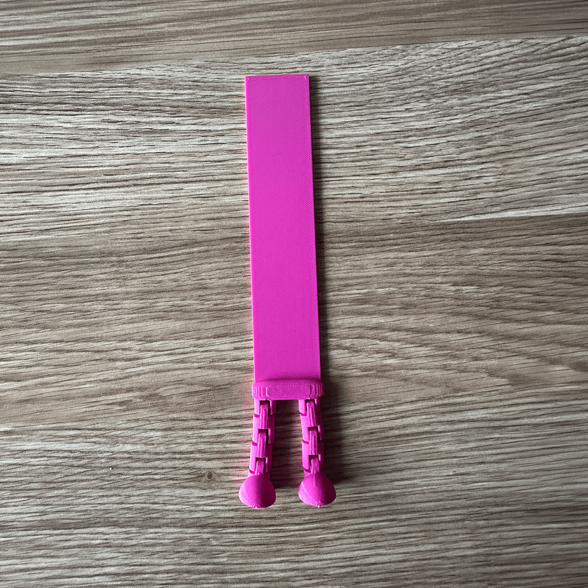 Pink Flat Mate - Bookmark 🦶📕