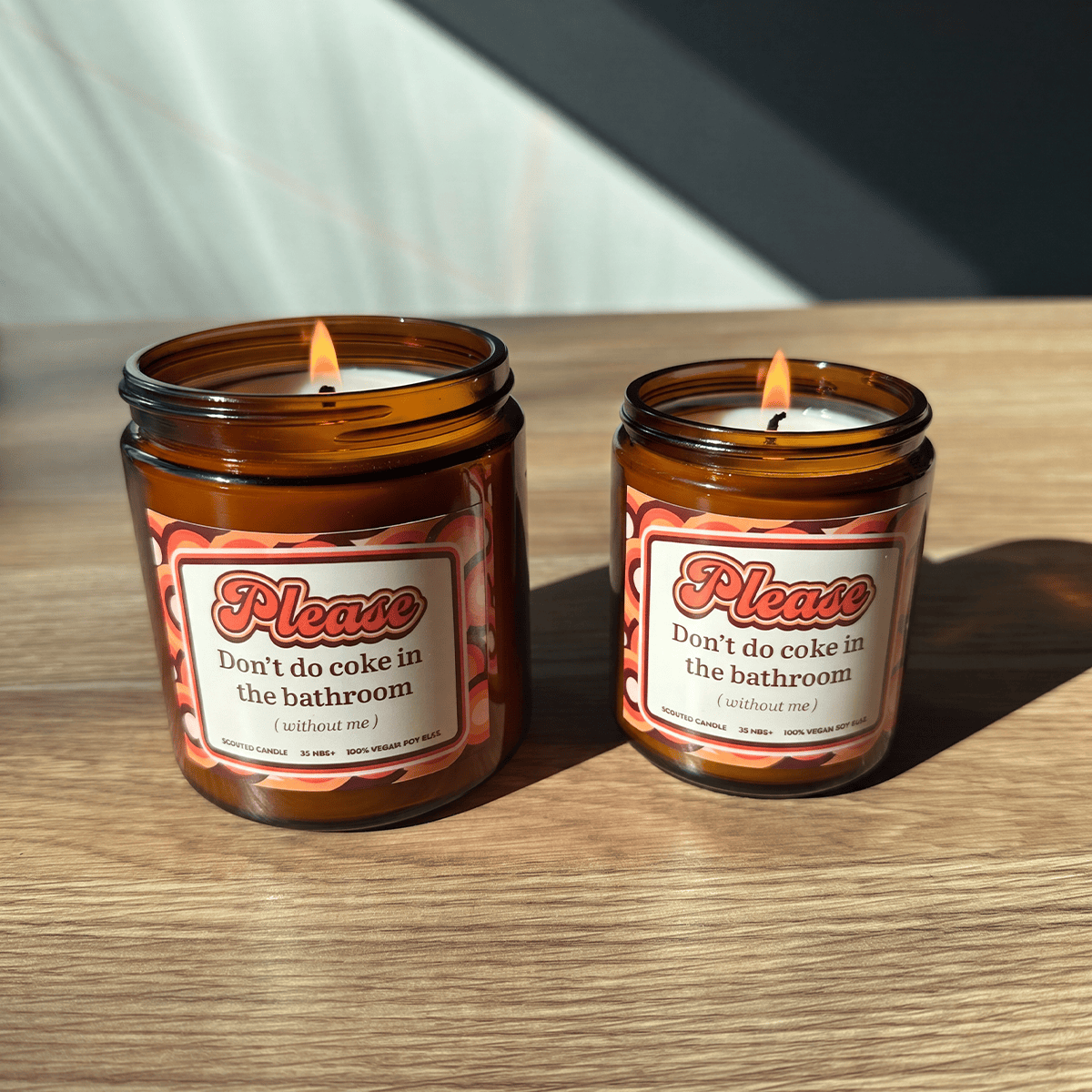 Please Don't Do Coke (without me) ❄️ - Scented Candle