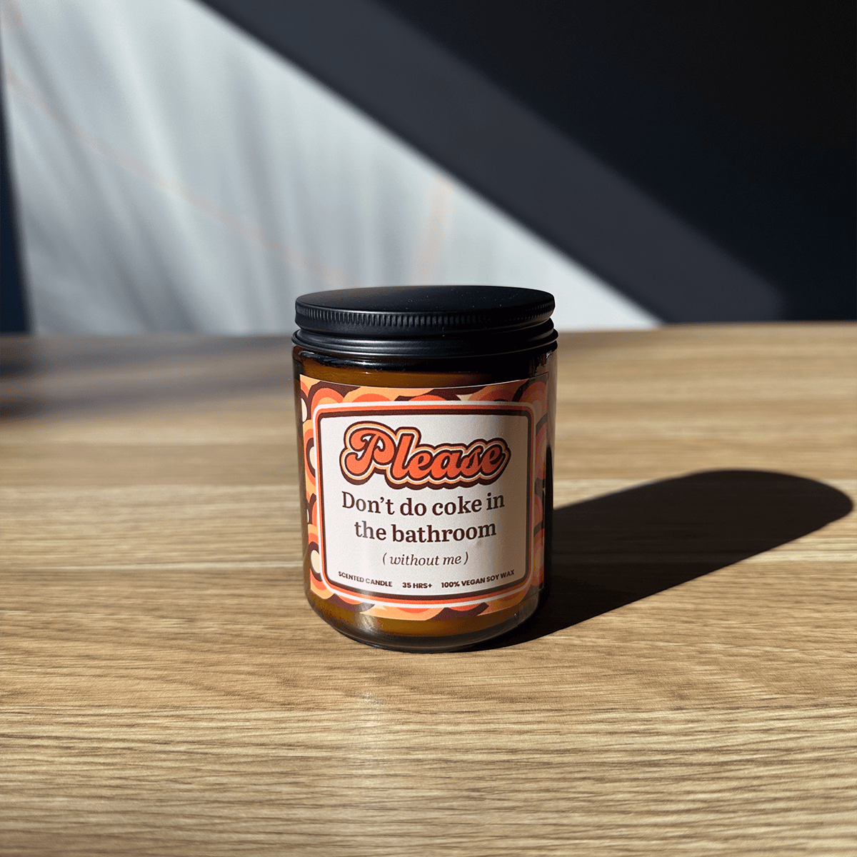 Please Don't Do Coke (without me) ❄️ - Scented Candle
