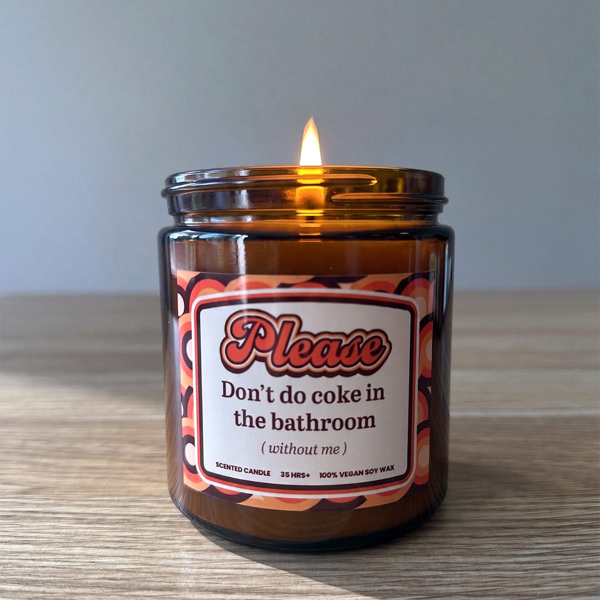 Please Don't Do Coke (without me) ❄️ - Scented Candle