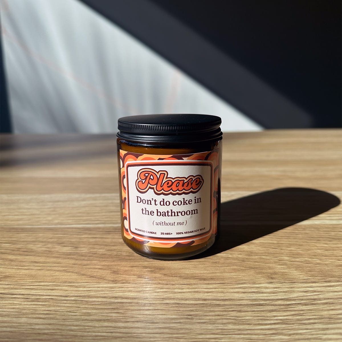 Please Don't Do Coke (without me) ❄️ - Scented Candle