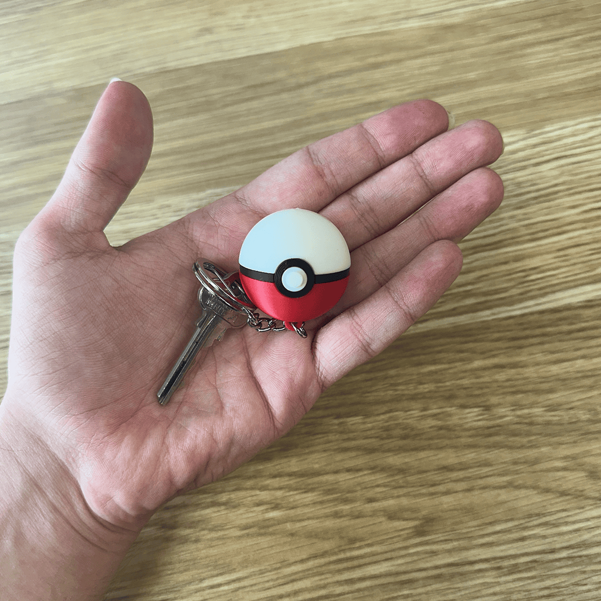 Pocket Ball - Keychain ⚡🔴⚪