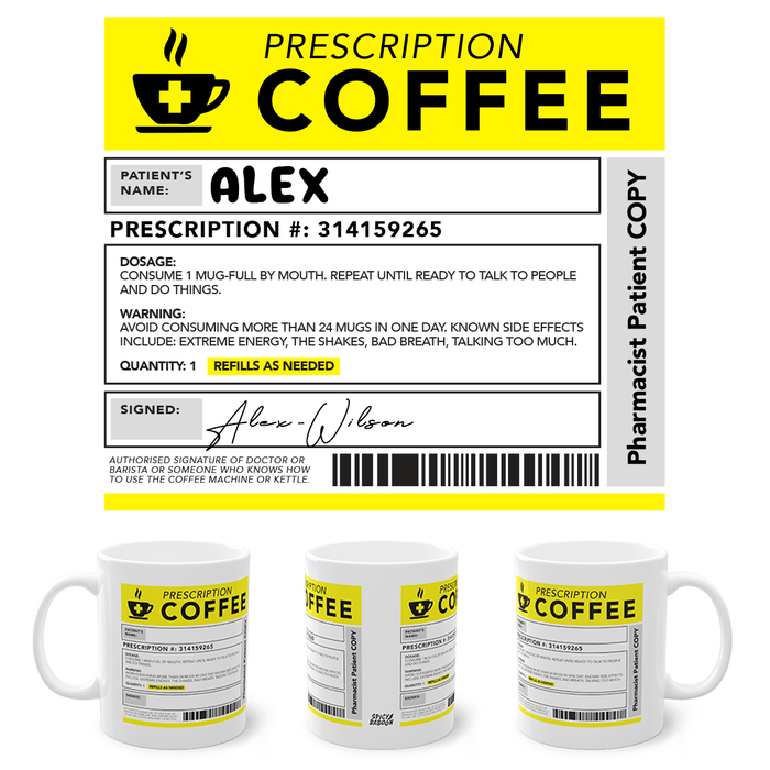 Prescription Coffee - Mug